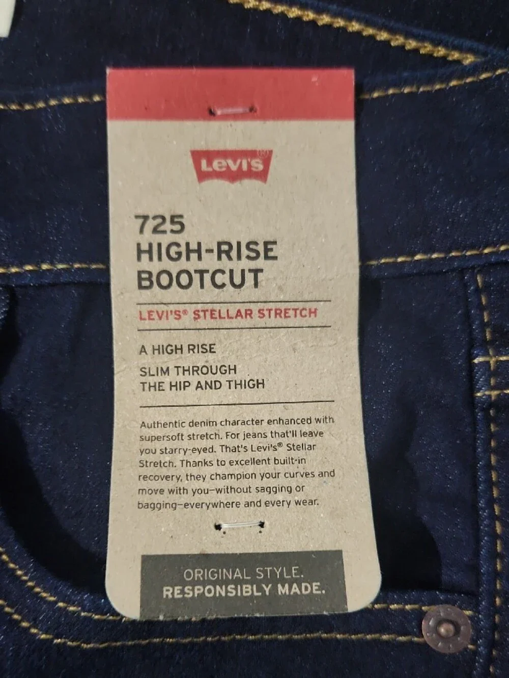 Levi's Women's Indigo Bootcut Jeans